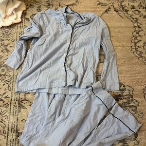 Light Blue Pajama Set